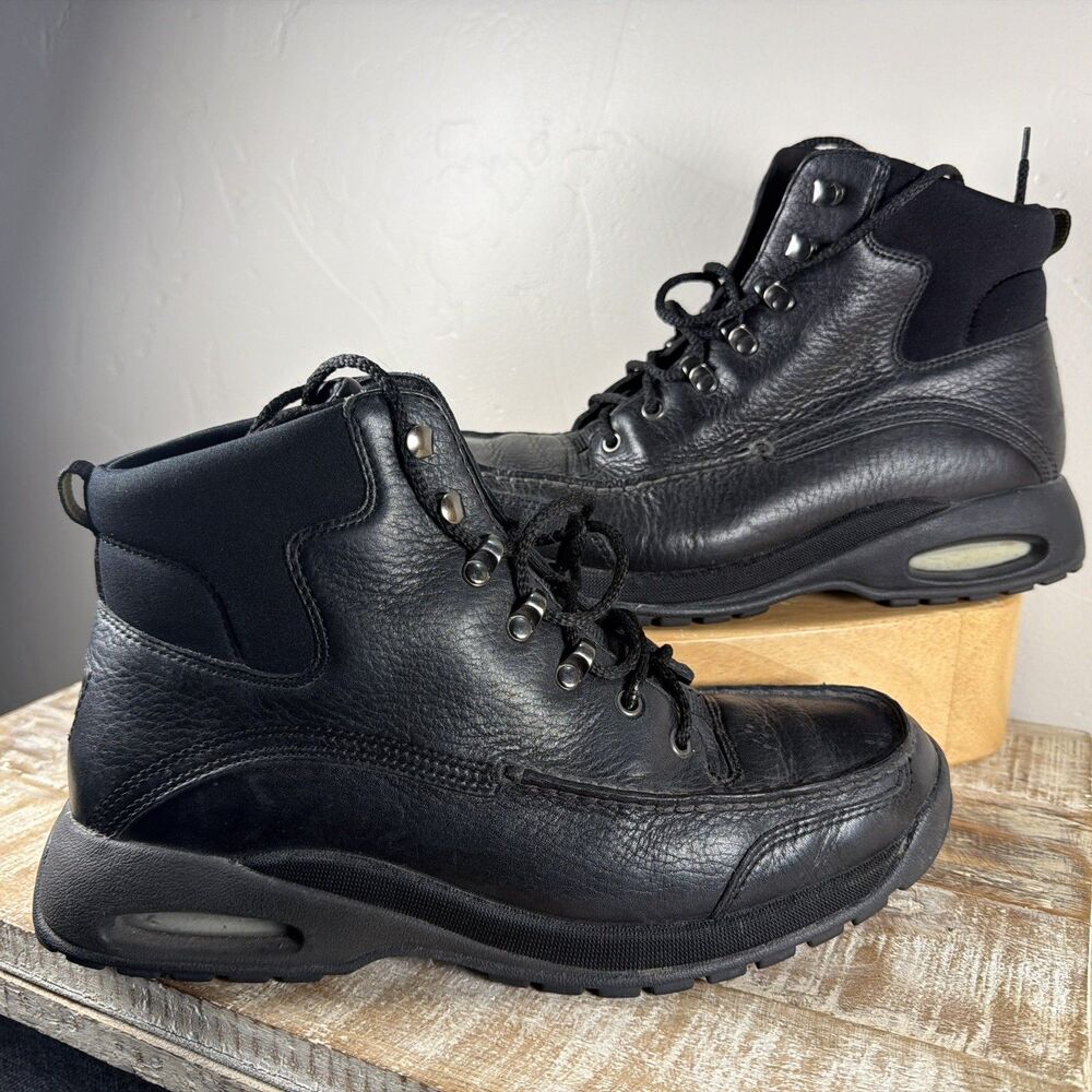 Cole Haan Country Black Hiking  Boots Mens 8.5M CO1617